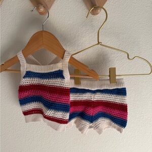 Old Navy Crochet Baby Set